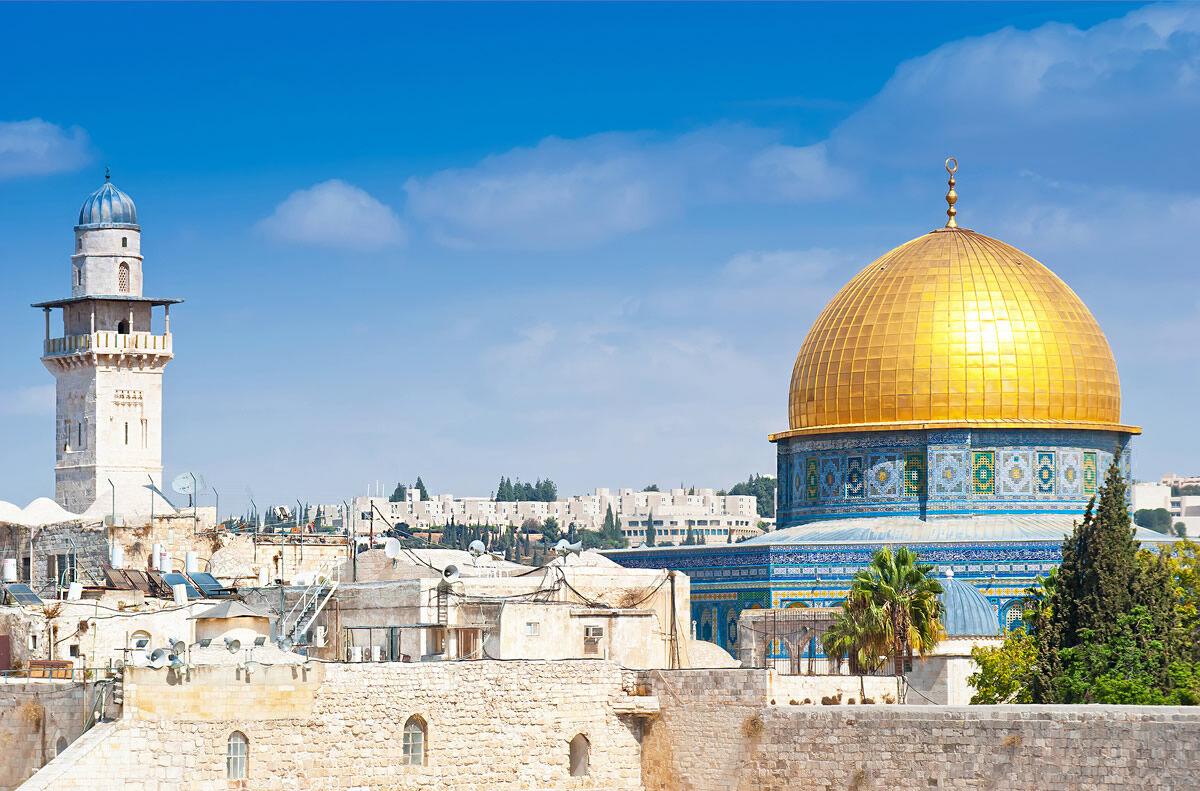 Tempelberg in Jerusalem, Israel