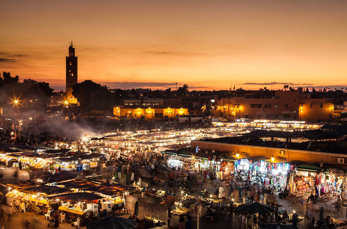 Marrakesch, Djemaa el Fna (Marokko)