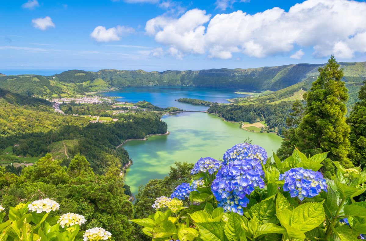 Lagoa das Sete Cidades auf den Azoren