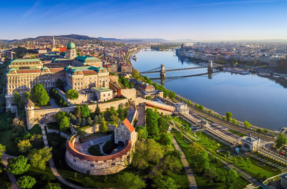 Luftaufnahme Budapest (Ungarn)