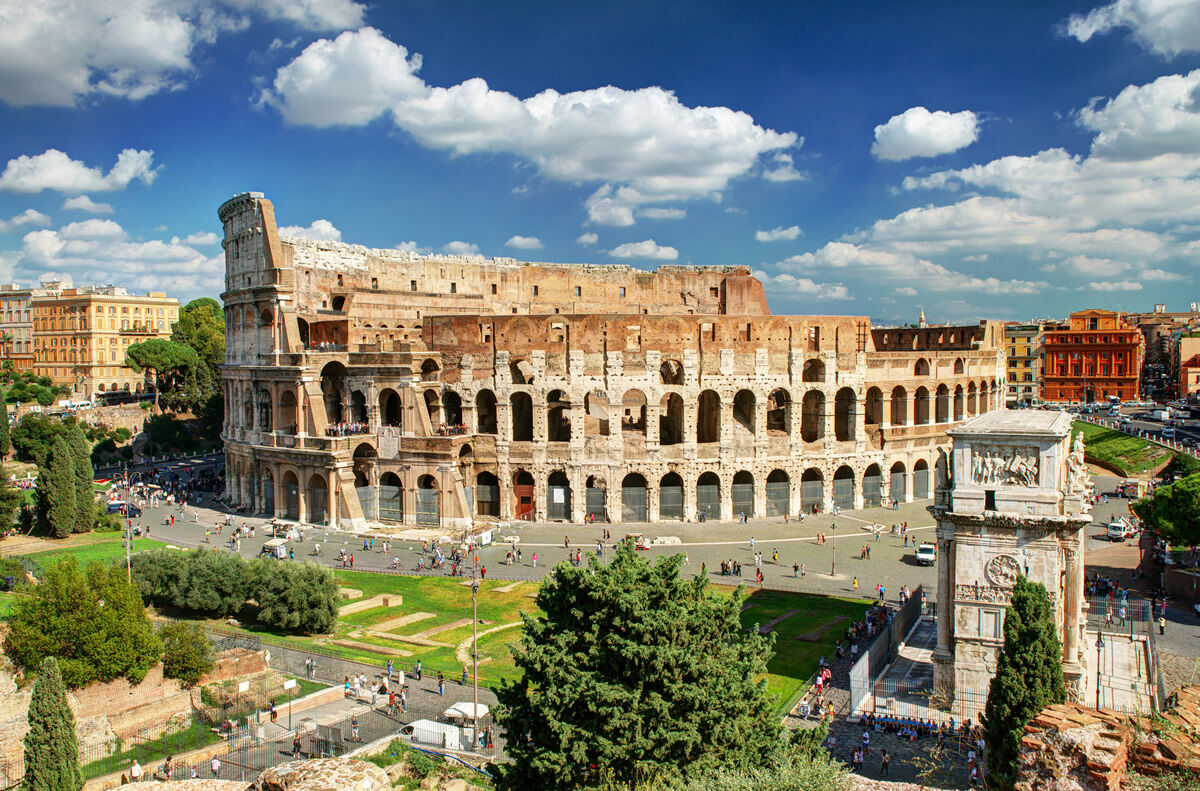 Kolosseum in Rom, Italien