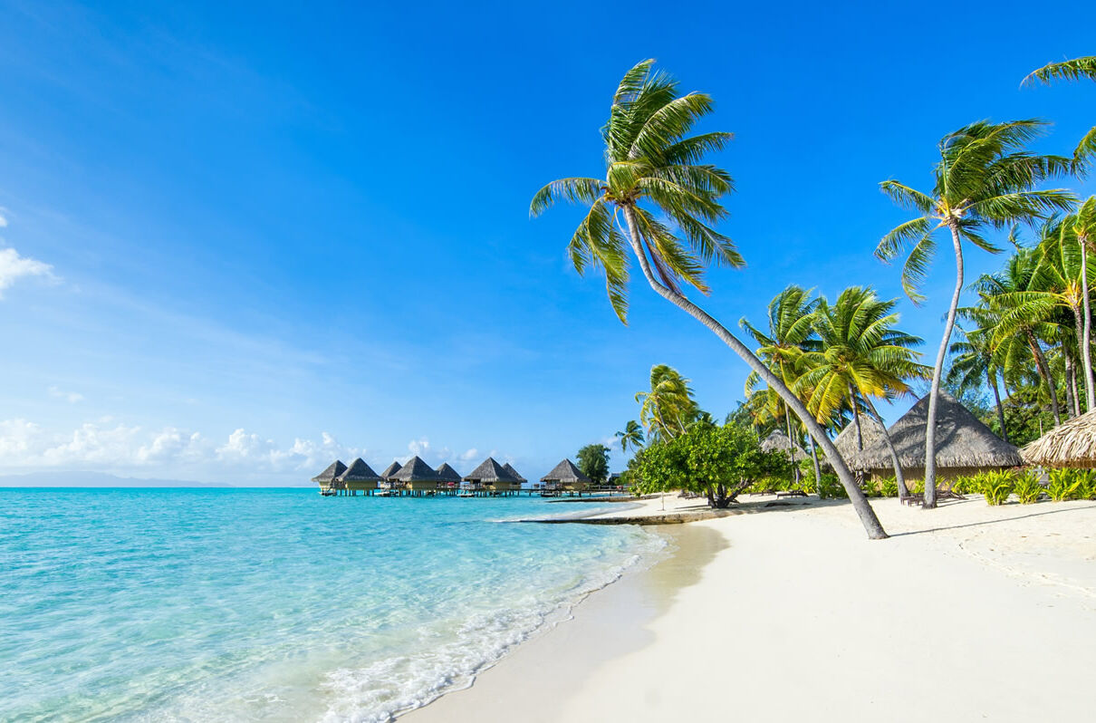 Traumstrand auf den Cookinseln