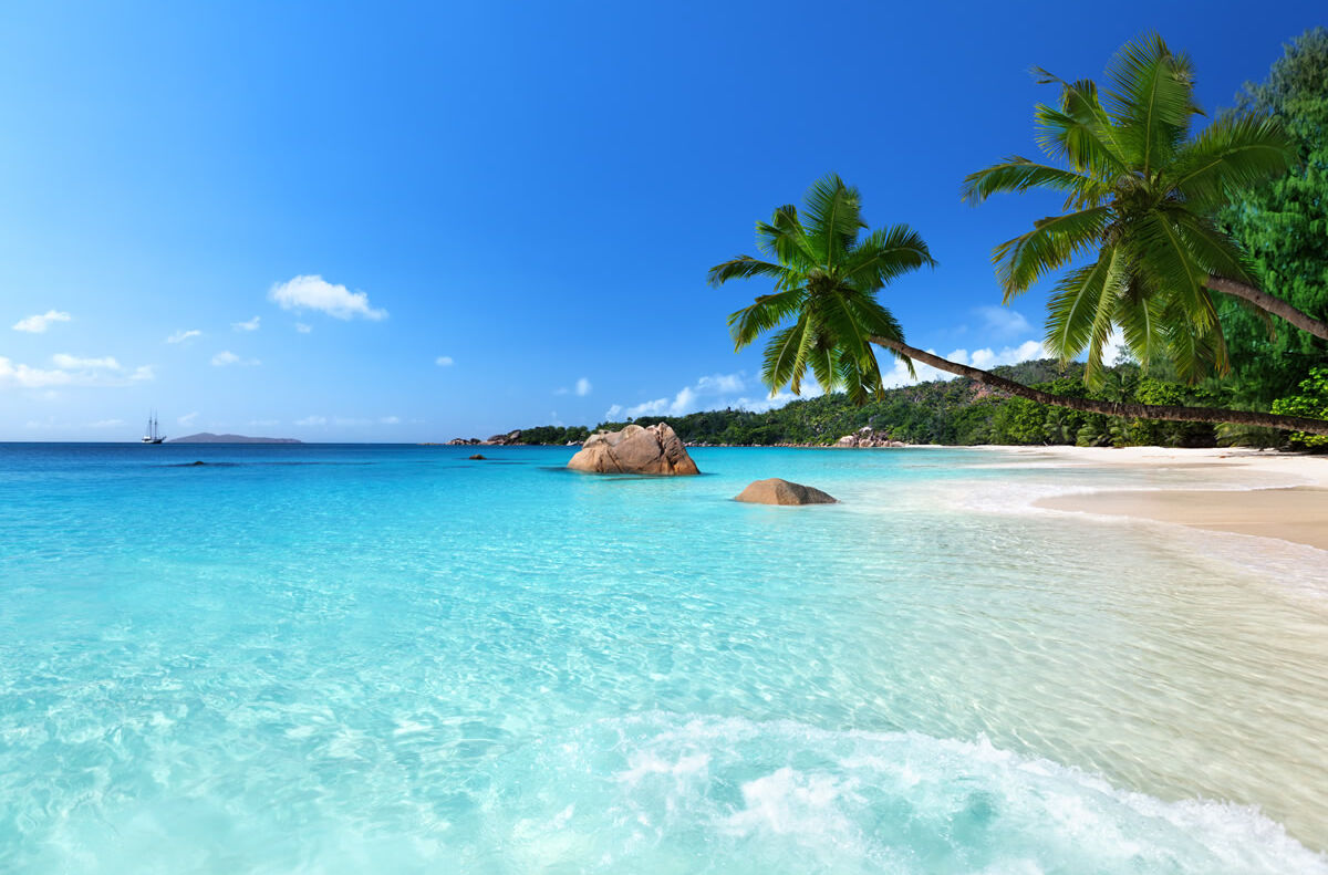 Anse Lazio Strand auf den Seychellen