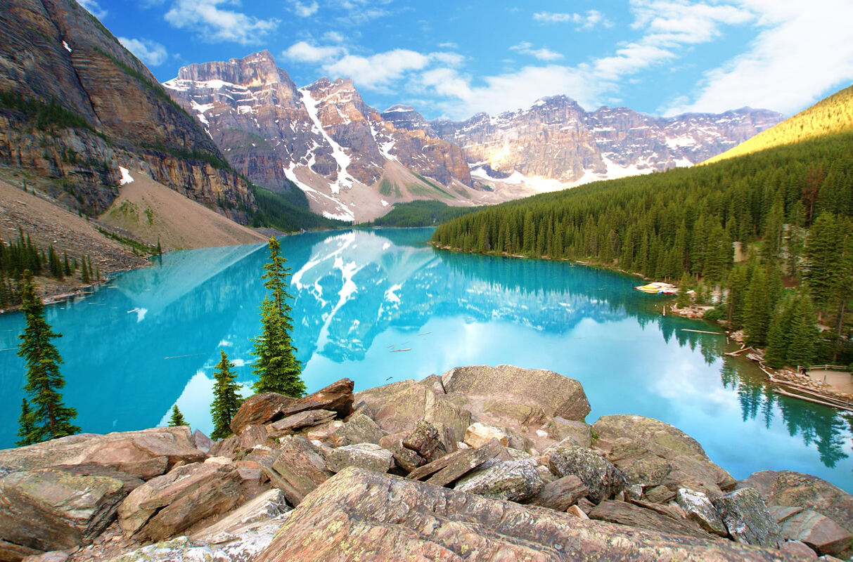 Moraine Lake in Kanada