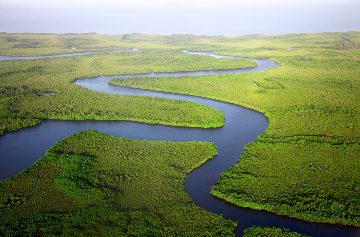 Fluss in Gambia