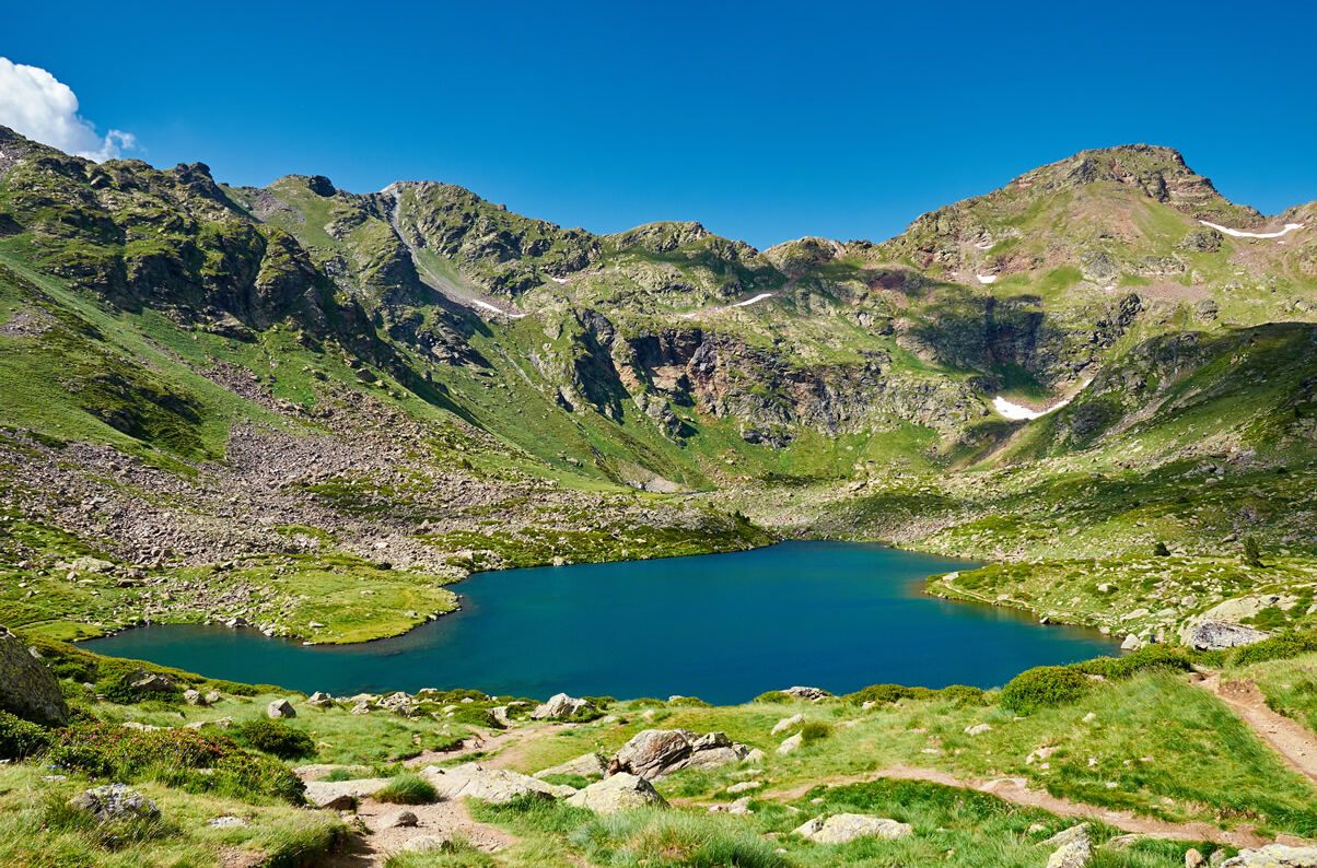 Estanys de Tristaina See in Andorra
