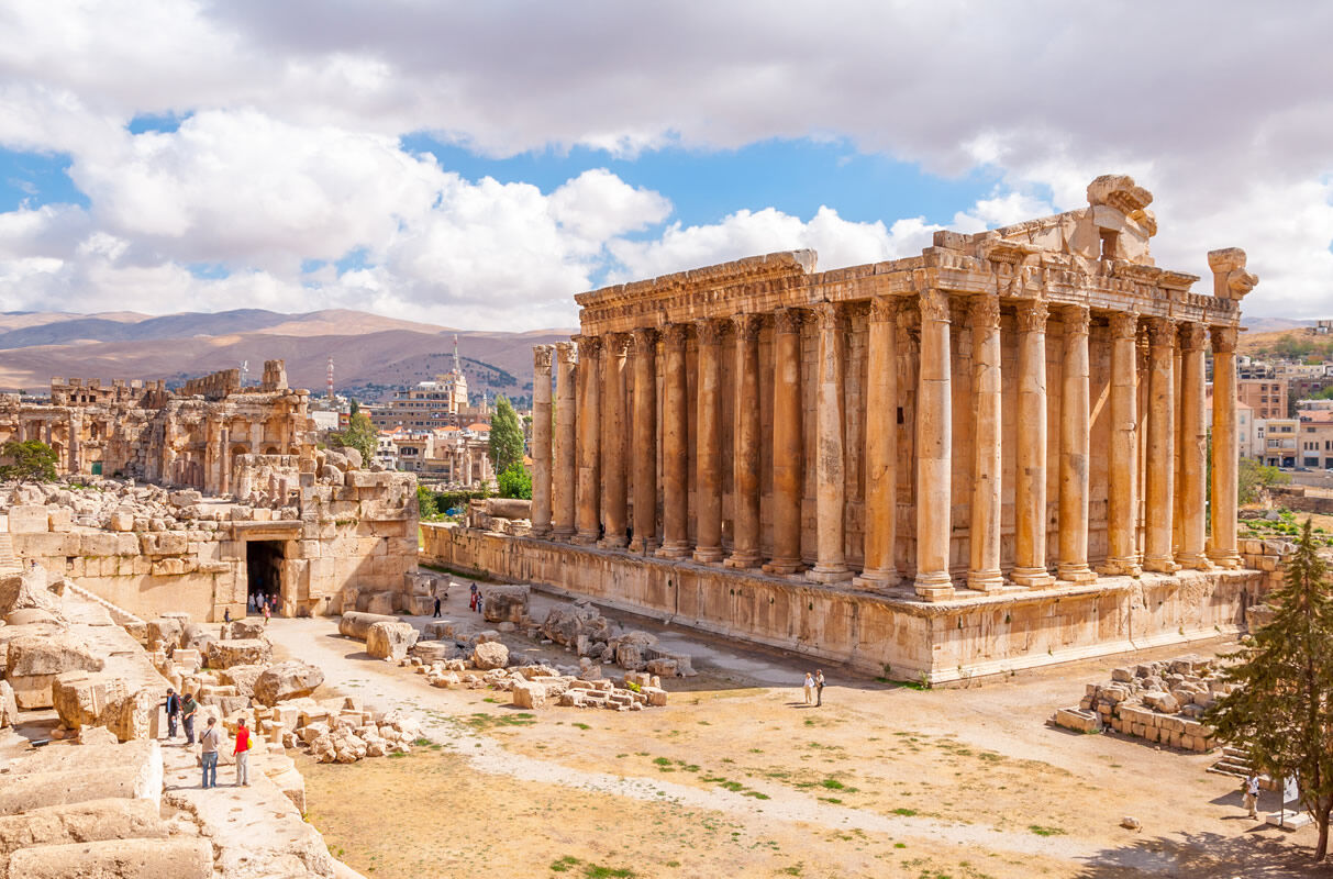 Bacchus-Tempel in Baalbek, Libanon