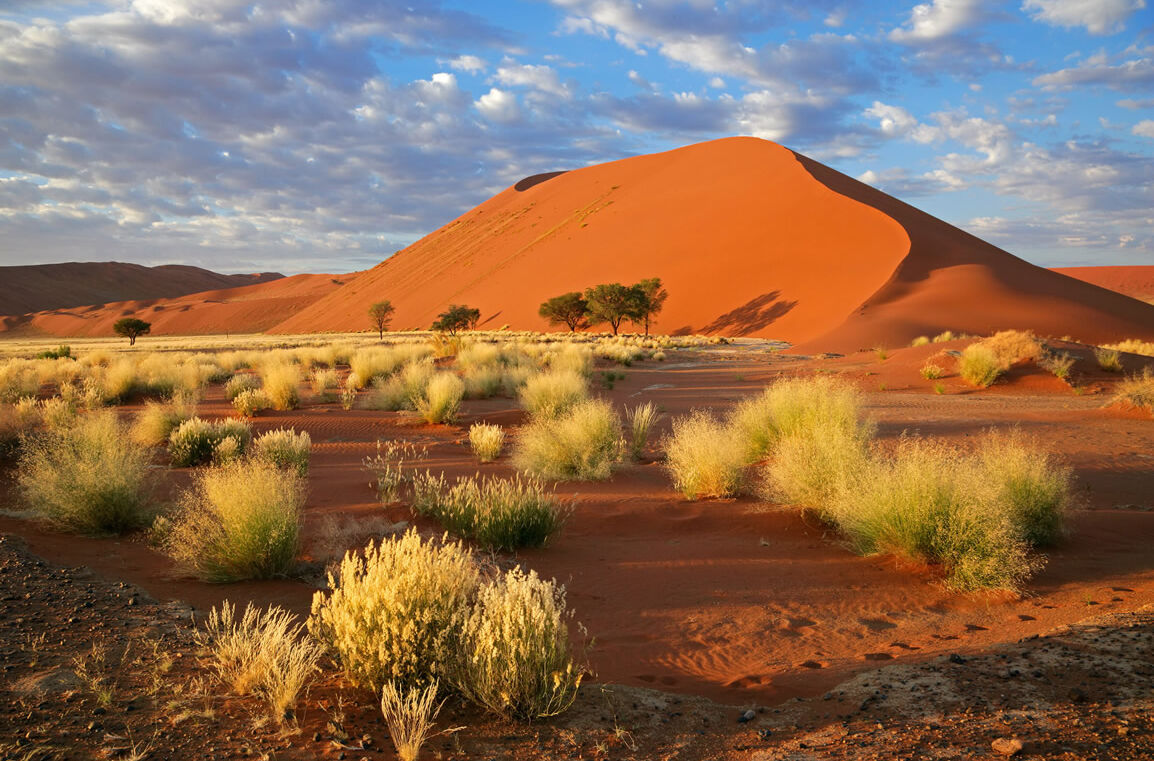 Landschaft bei Sossusvlei in Namibia