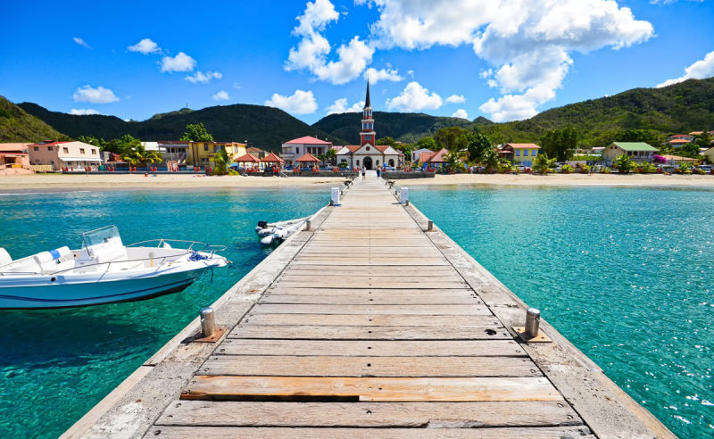 Bucht von Arlet auf Martinique