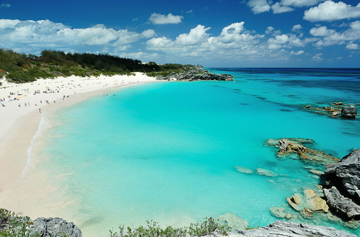 Pink Sand Beach auf Bermuda