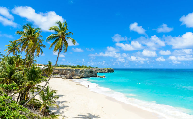 Strand von Bottom Bay auf Barbados